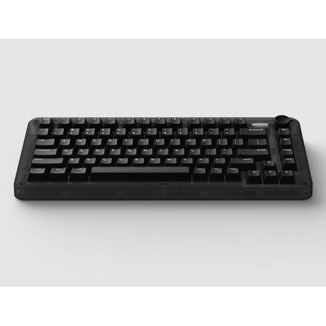 Tastiera meccanica wireless Iqunix zx75 dark side (nera, layout us (qwerty), cherry mx brown, 75%, LED rgb, hot-swapable, double-shot pbt, 2.4ghz | bluetooth 5.1 | usb-c)