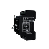 Interruttore Shelly qubino wave pro 3 (nero, z-wave s800)