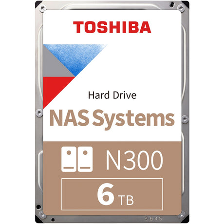 Disco rigido Toshiba n300 da 6 TB (SATA 6 GB, bulk)