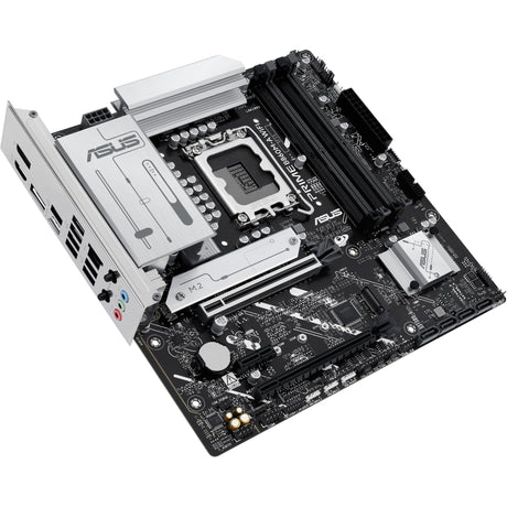Scheda madre Asus Prime B860M-A WiFi Socket 1851 (RAID, 2.5 GB-LAN, WiFi 6e, BT, Suono, µATX)