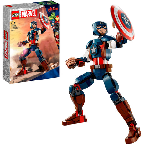 LEGO Super Heroes 76258 Personaggio da costruzione di Capitan America