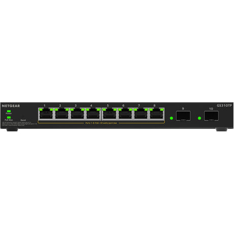 Switch Netgear gs310tpv2 (nero, budget poe 55w)