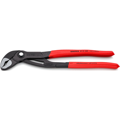 Pinza per pompa acqua Knipex cobra 8701300 (rossa, 300 mm)