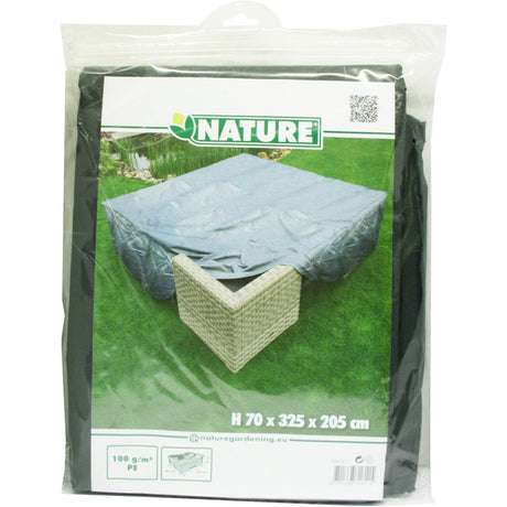 Copertura per mobili da giardino Nature per copertura del set lounge (grigio, 6031611)