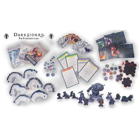 Rete europea di giocatori darksiders: il gioco da tavolo terra proibita (inglese, 1 - 5 giocatori, 30 - 60 minuti, da 16 anni)