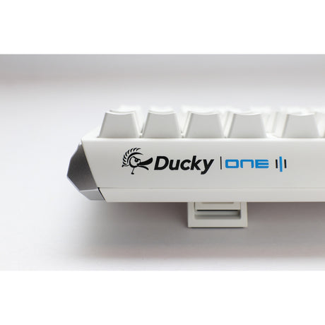 Ducky one 3 classica tastiera meccanica tkl rgb bianca pura (bianca, layout us (qwerty), cherry mx speed silver, 80% (tkl), LED rgb, double-shot pbt, hot-swapable, meccanica quack)