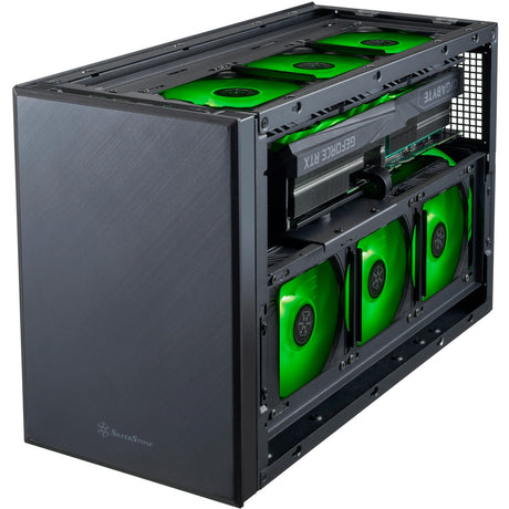 Silverstone sugo 17 mini tower housing (black | 2x USB-A | 1x USB-C)