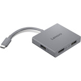 Hub USB Lenovo USB-C 4 in 1 Gen2 Hub (grigio)
