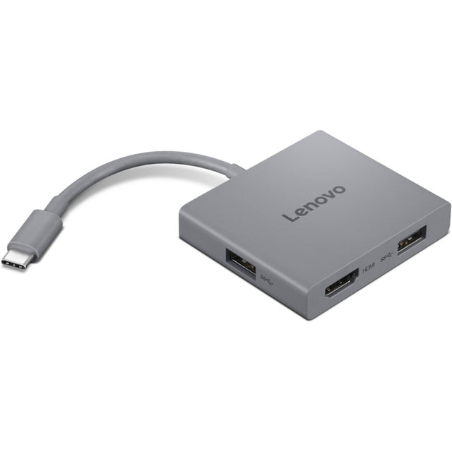Hub USB Lenovo USB-C 4 in 1 Gen2 Hub (grigio)