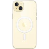 Custodia trasparente Apple con custodia magsafe per iPhone 15 plus (trasparente)