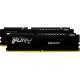 Kingston Fury Beast 64 GB DDR5-6000 (2x 32 GB) RAM (nero, KF560C30bbek2-64, XMP 3.0, Expo 1.1)