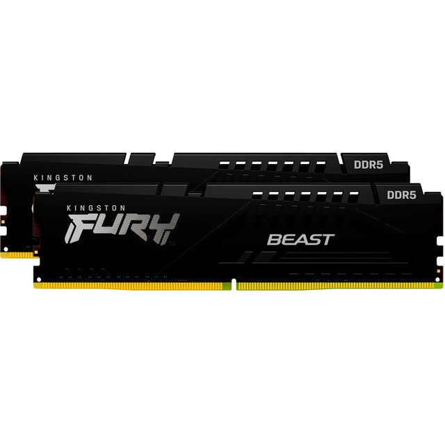Kingston Fury Beast 64 GB DDR5-6000 (2x 32 GB) RAM (nero, KF560C30bbek2-64, XMP 3.0, Expo 1.1)