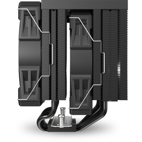 Dissipatore CPU Sharkoon a60 (connettore ventola PWM a 4 pin nero)