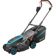 Gardena powermax 37 36v p4a pronto all'uso - tosaerba a batteria - 37 cm - incl. 2 batterie
