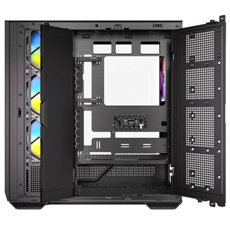 Custodia midi tower Antec c7 argb (nera | 2x USB-A | 1x USB-C | vetro temperato)