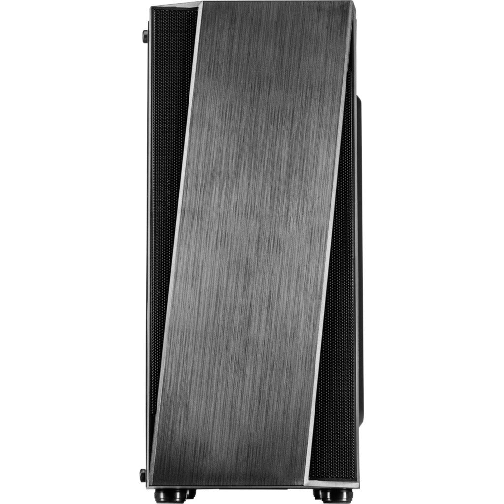 Custodia midi tower Inter-tech T-11 Televen (nera | 3x USB-A | finestra)