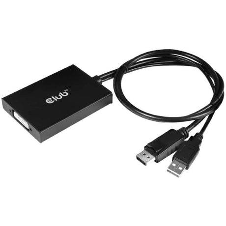 Adattatore attivo Club 3D DisplayPort a Dual Link DVI-D HDCP versione disattivata per display Apple Cinema (nero)