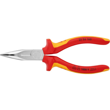 Knipex 25 26 160 pinza radio curva + taglierina laterale 160mm vde