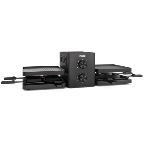 Princess raclette purify 162660 set gourmet (nero)