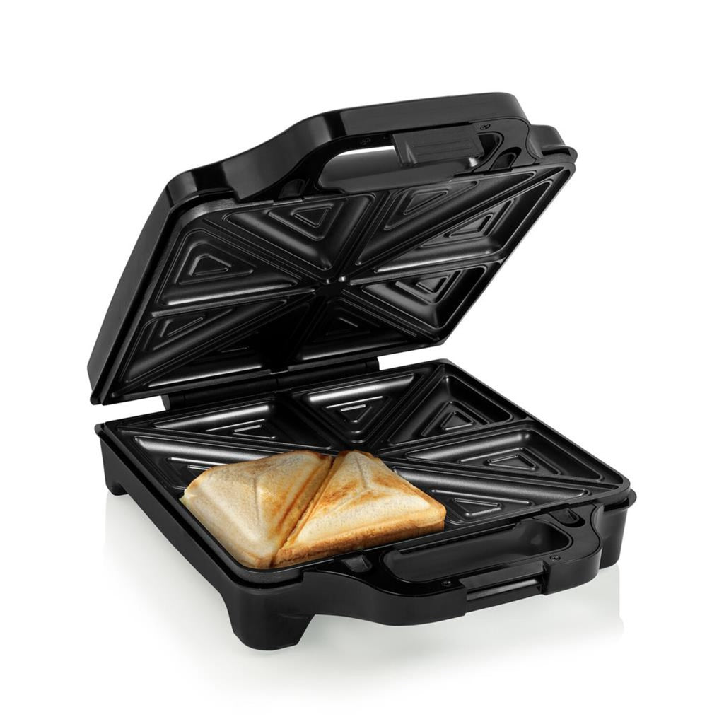 Macchina per sandwich Princess macchina per sandwich Supreme xxl (acciaio inossidabile nero, acciaio inossidabile | rivestimento antiaderente | 1600 w)