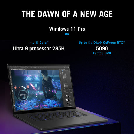 Laptop da gioco Asus rog zephyrus g16 gu605cm-qr026w 16 (grigio scuro | ultra 9 285h | rtx 5060 | 16 GB | SSD da 1 TB)