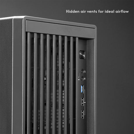 Custodia minitorre Chieftec uni bs-20b-op (nera | 3x USB-A | 1x USB-C)