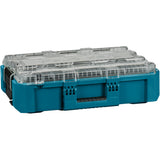 Makita Maktrak Organizer Medium P-91045 Cassetta degli attrezzi (blu nero)