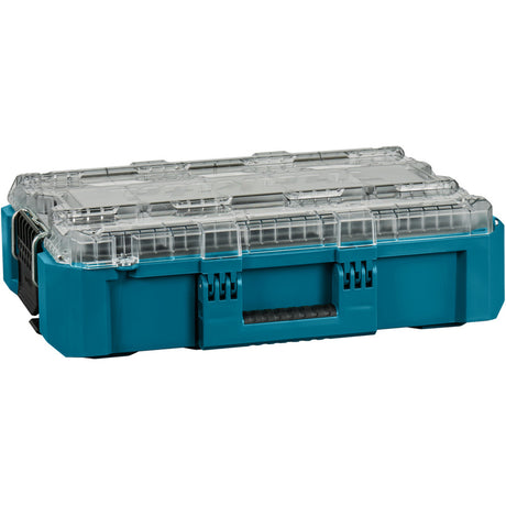 Makita Maktrak Organizer Medium P-91045 Cassetta degli attrezzi (blu nero)