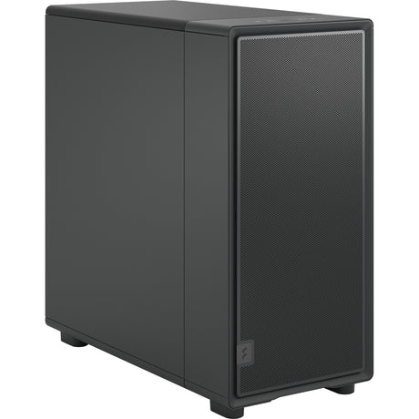 Design frattale epoca XL solido alloggiamento midi tower (nero | 2x USB-A | 1x USB-C)