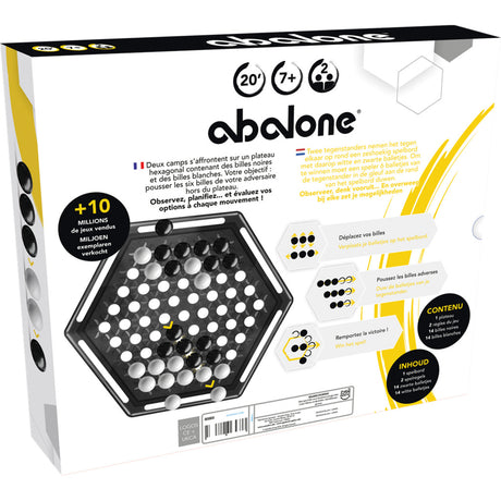 Gioco da tavolo Asmodee abalone (francese olandese, 2 giocatori, 20 minuti, da 7 anni)