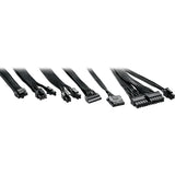 Sharkoon ribelli p20 sfx alimentatore modulare da 750 watt (nero, 1x 12v-2x6, 2x pcie)