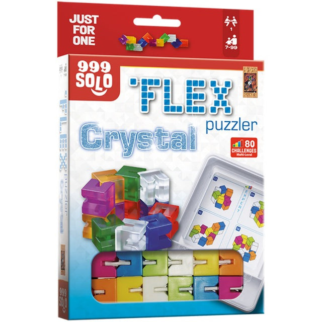 999games 999 games Flex Puzzler Crystal Thinking Game (olandese, 1 giocatore, da 7 anni, 80 compiti)