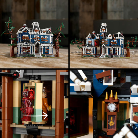 Lego Icons Stranger Things: il kit di costruzione della casa familiare Creel per adulti - 11370