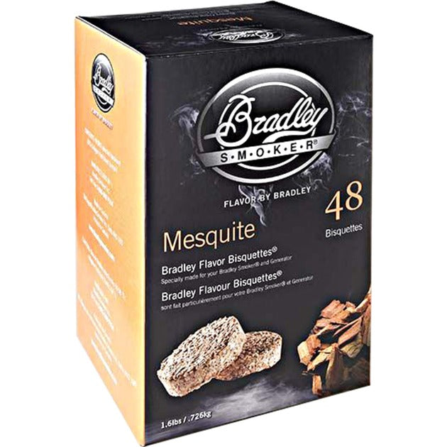 Bradley bricchetti di legno di mesquite per affumicatura (48 pezzi)