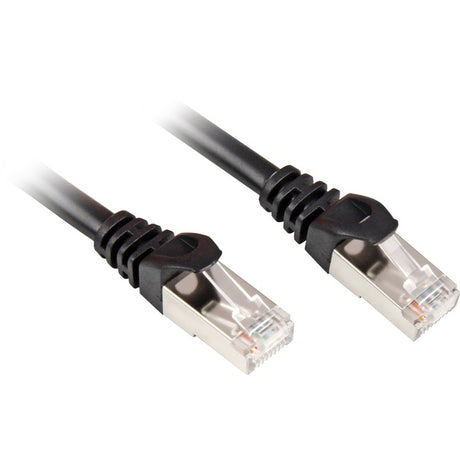 Cavo di rete Sharkoon SFTP, RJ-45 con Cat.6 (nero, 3 metri)