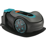 Rasaerba robotizzato Gardena Sileno Minimo 250 (grigio turchese, 250 m², batteria agli ioni di litio + stazione base inclusa, Bluetooth)