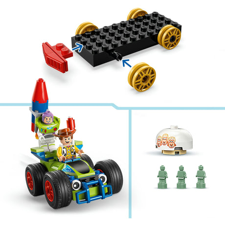 Set treno e auto RC Lego Disney e Pixar Toy Story Party - 43264