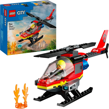 Elicottero dei pompieri Lego City - 60411