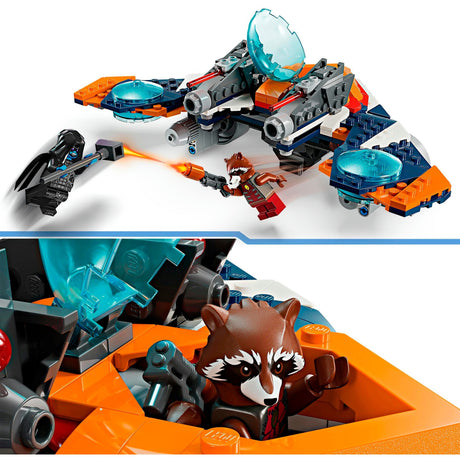 Lego Marvel - Razzi Warbird vs. Ronan giocattoli da costruzione (76278)
