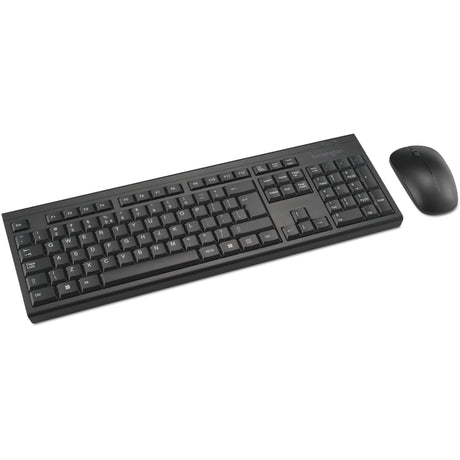 Kensington km150 eq wireless desktop set set da tavolo (nero, layout americano (qwerty), membrana, 100%, 1200 dpi)