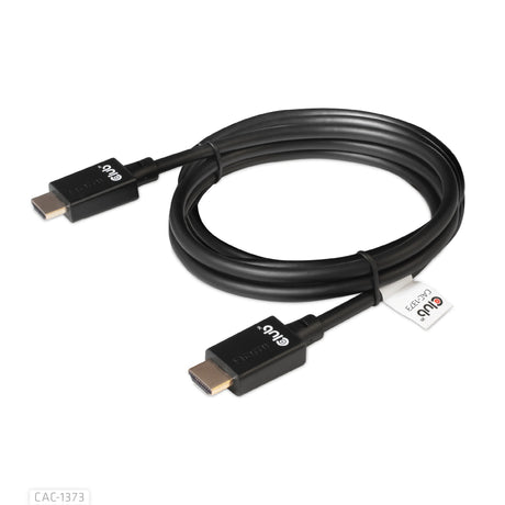 Cavo Club 3D HDMI 2.1 maschio-maschio ad altissima velocità (nero, 4 metri, 4K 120Hz, 8K 60Hz, 48Gbps)