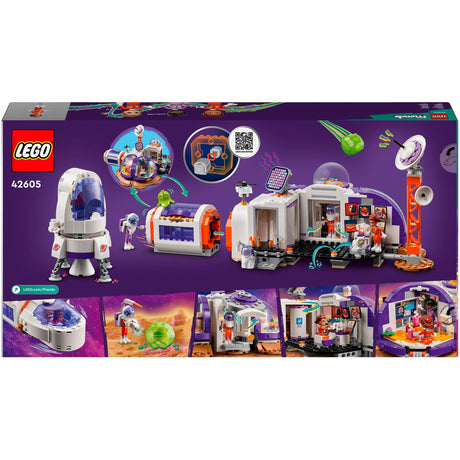 Lego Friends - Base spaziale su Marte e giocattolo per la costruzione di razzi (42605)