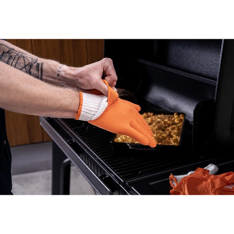 Traeger Guanti per preparazione barbecue Traeger (arancione)
