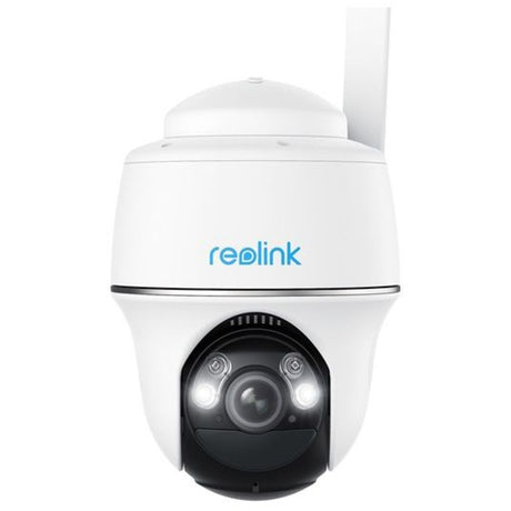 Fotocamera Reolink 2k 4MP wireless 4G pt, con rilevamento intelligente (bianco, g430-solar-w)