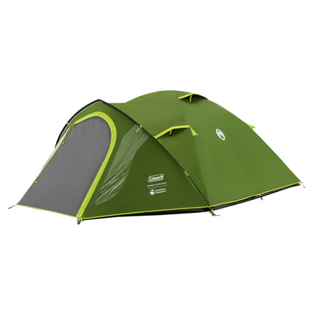 Tenda a cupola Coleman Darwin 3 Plus (verde scuro verde chiaro, con struttura frontale, modello 2025)