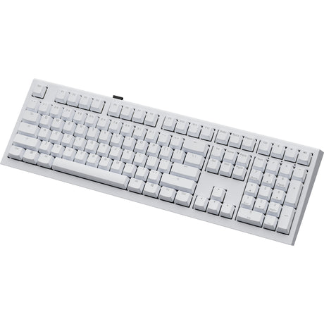 Tastiera meccanica Ducky one x wireless rgb (bianca, layout us (qwerty), induttiva, 100%, sostituibile a caldo, pbt, 2,4 ghz | bluetooth | usb-c)