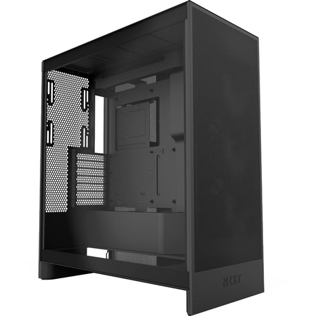 Custodia midi tower Nzxt h7 flow (2024) (nera | 2x USB-A | 1x USB-C | vetro temperato)