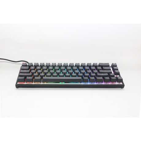 Tastiera meccanica Ducky mecha pro sf rgb (nera, layout us (qwerty), rosso ciliegia mx, 65%, led rgb, pbt double-shot)