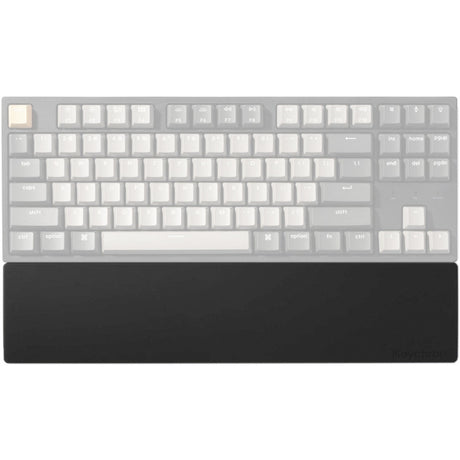 Poggiapolsi in silicone Keychron per poggiapolsi K8 K8 Pro K8 Max C1 C1 Pro L4 (nero)