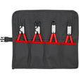Set di pinze per anelli di sicurezza Knipex 001956 (rosso nero, 4 pezzi)